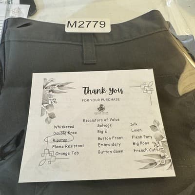 Carhartt Pants Mens 36x30 Gray Ripstop Relaxed Fit Work Zip Pocket Distressed - Thumbnail 11