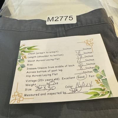 Carhartt Pants Mens 36x32 Navy Relaxed Fit Ripstop Workwear Zip Fly Utility - Thumbnail 11