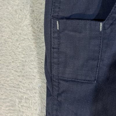 Carhartt Pants Mens 32x30 Navy Relaxed Fit Ripstop Work Utility Pockets 74533-20 - Thumbnail 3