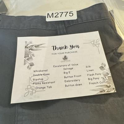 Carhartt Pants Mens 36x32 Navy Relaxed Fit Ripstop Workwear Zip Fly Utility - Thumbnail 10