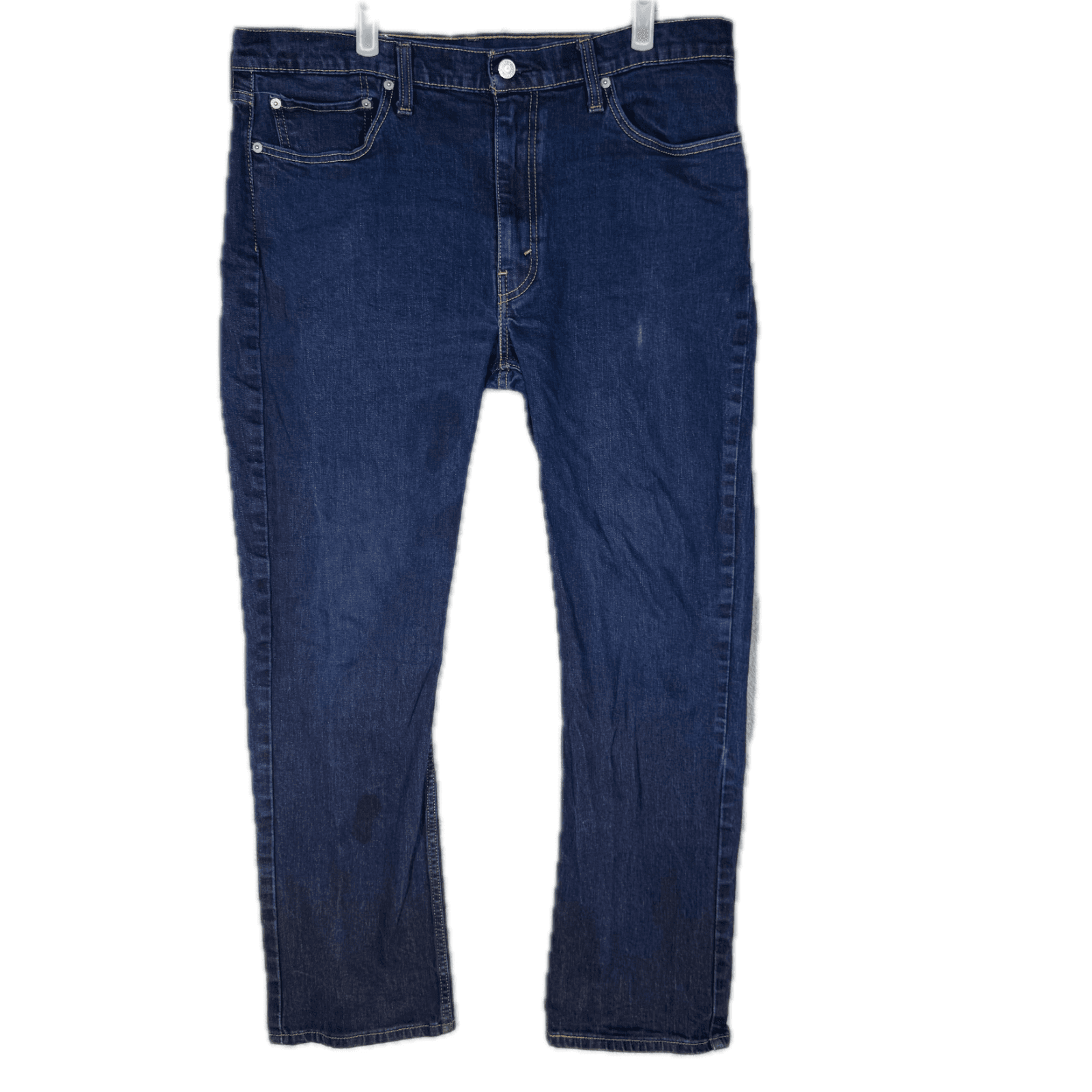 Levi's 514 Men's Jeans 38x32 Blue Denim Straight Fit Mid Rise 100% Cotton - Image 1