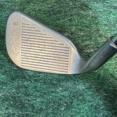 Vintage Ping Eye 2 Red Dot 8 Iron Right Hand ZZ Lite Steel Golf Club USA - Thumbnail 2