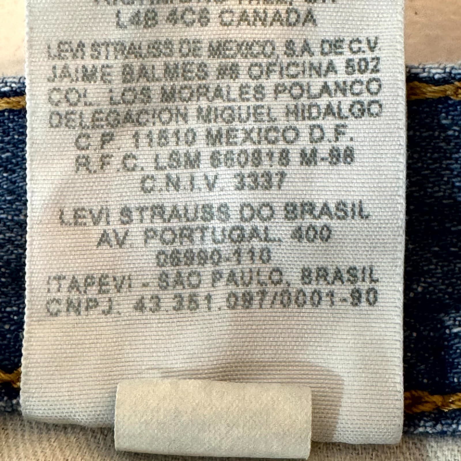 Levi's 527 Men's Jeans 36x30 Blue Denim Bootcut Mid Rise 100% Cotton - Thumbnail 15