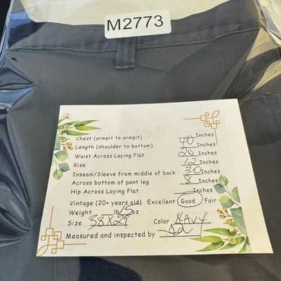 Carhartt Pants Mens 40x30 Navy Ripstop Work Utility Relaxed Fit Paint Stains - Thumbnail 11