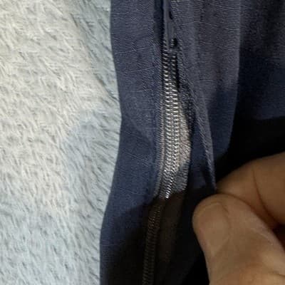 Carhartt Pants Mens 36x32 Navy Relaxed Fit Ripstop Workwear Zip Fly Utility - Thumbnail 5