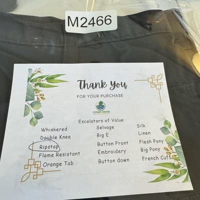 Carhartt Pants Mens 36x31 Gray Relaxed Fit Ripstop Work Utility Zipper Pocket - Thumbnail 9