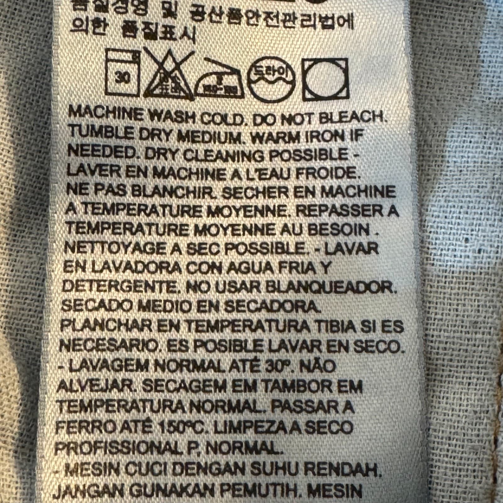 Levi's 514 Men's Jeans 34x34 Blue Denim Straight Fit Mid Rise - Thumbnail 14