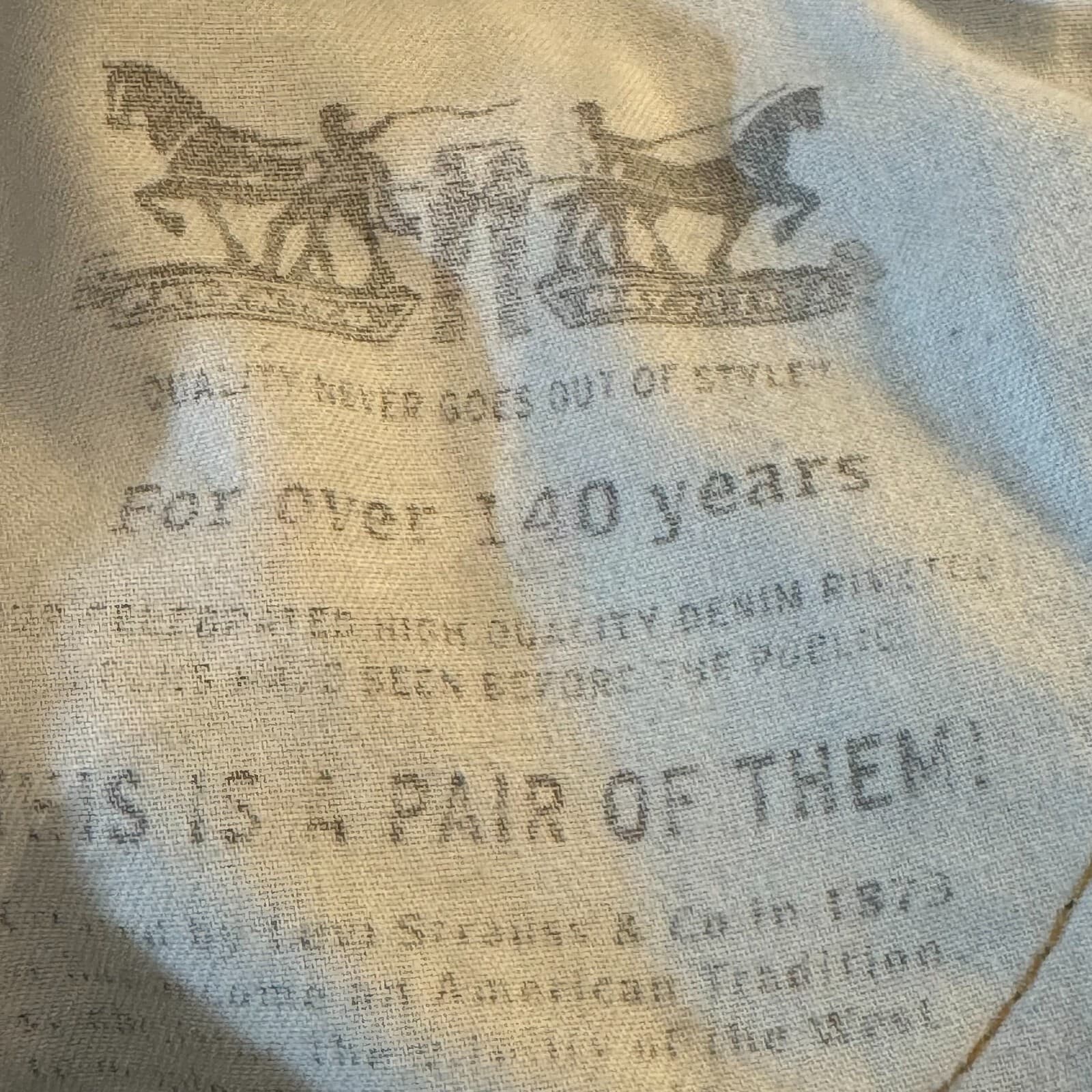 Levi's 550 Men's Jeans 40x32 Blue Denim Relaxed Fit Mid-Rise Straight Leg - Thumbnail 11