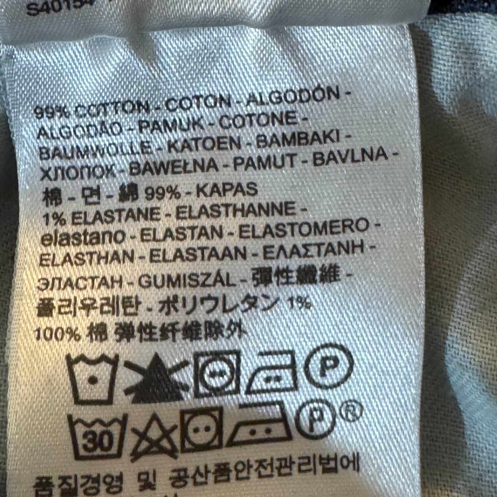 Levi's 514 Men's Jeans 38x32 Blue Denim Straight Fit Mid Rise 100% Cotton - Thumbnail 15