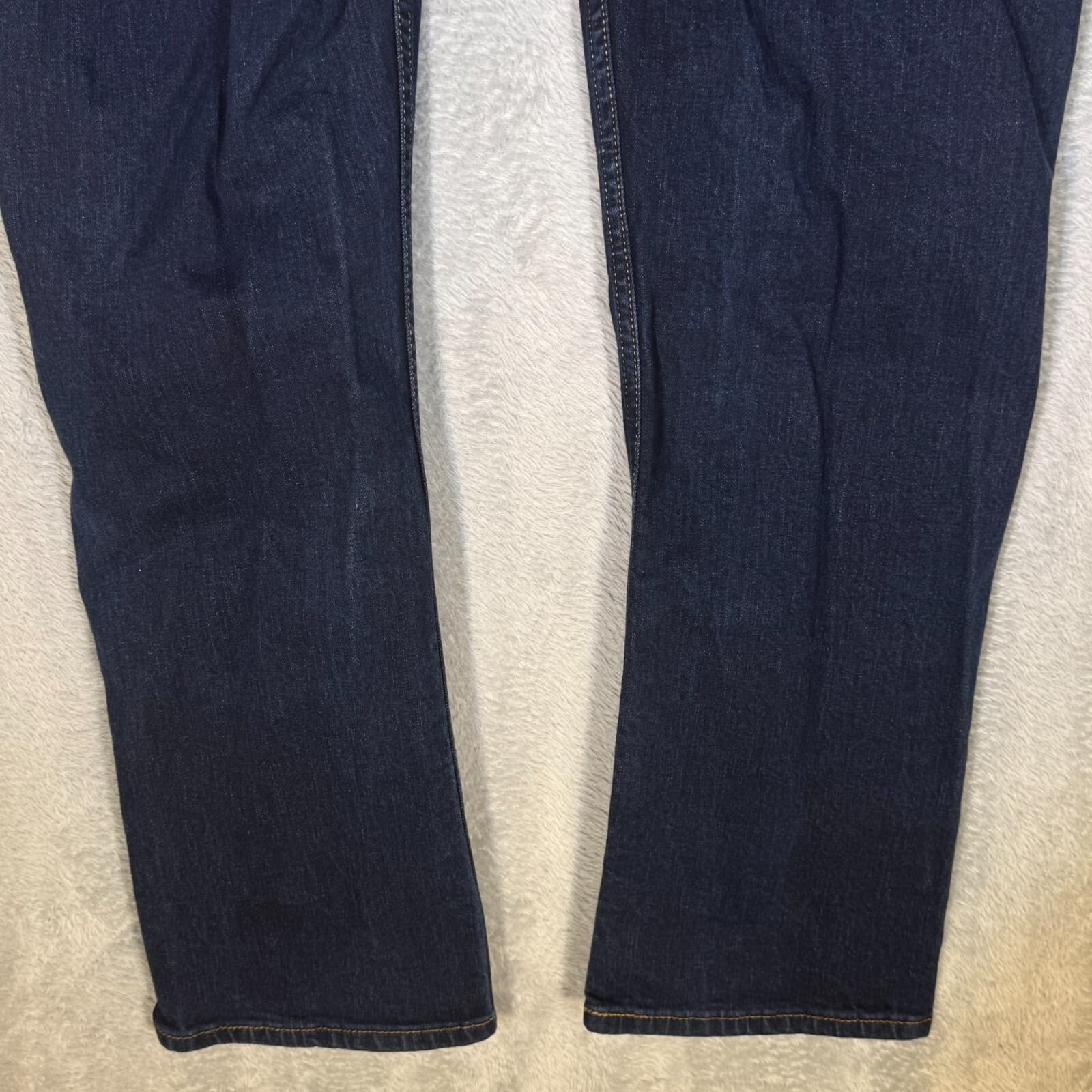 Levi's 514 Men's Jeans 38x32 Blue Denim Straight Fit Mid Rise 100% Cotton - Thumbnail 11