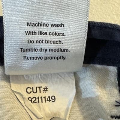 Carhartt Pants Mens 32x30 Navy Relaxed Fit Ripstop Work Utility Pockets 74533-20 - Thumbnail 7