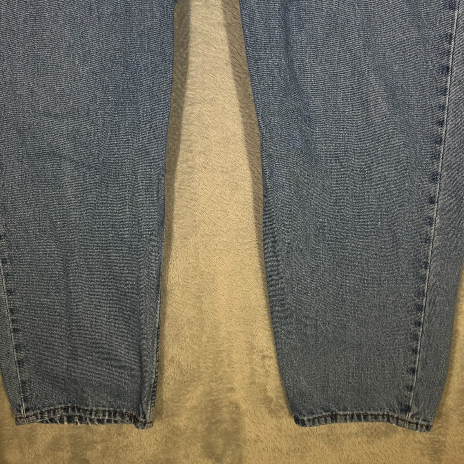 Levi's 550 Men's Jeans 40x32 Blue Denim Relaxed Fit Mid-Rise Straight Leg - Thumbnail 6