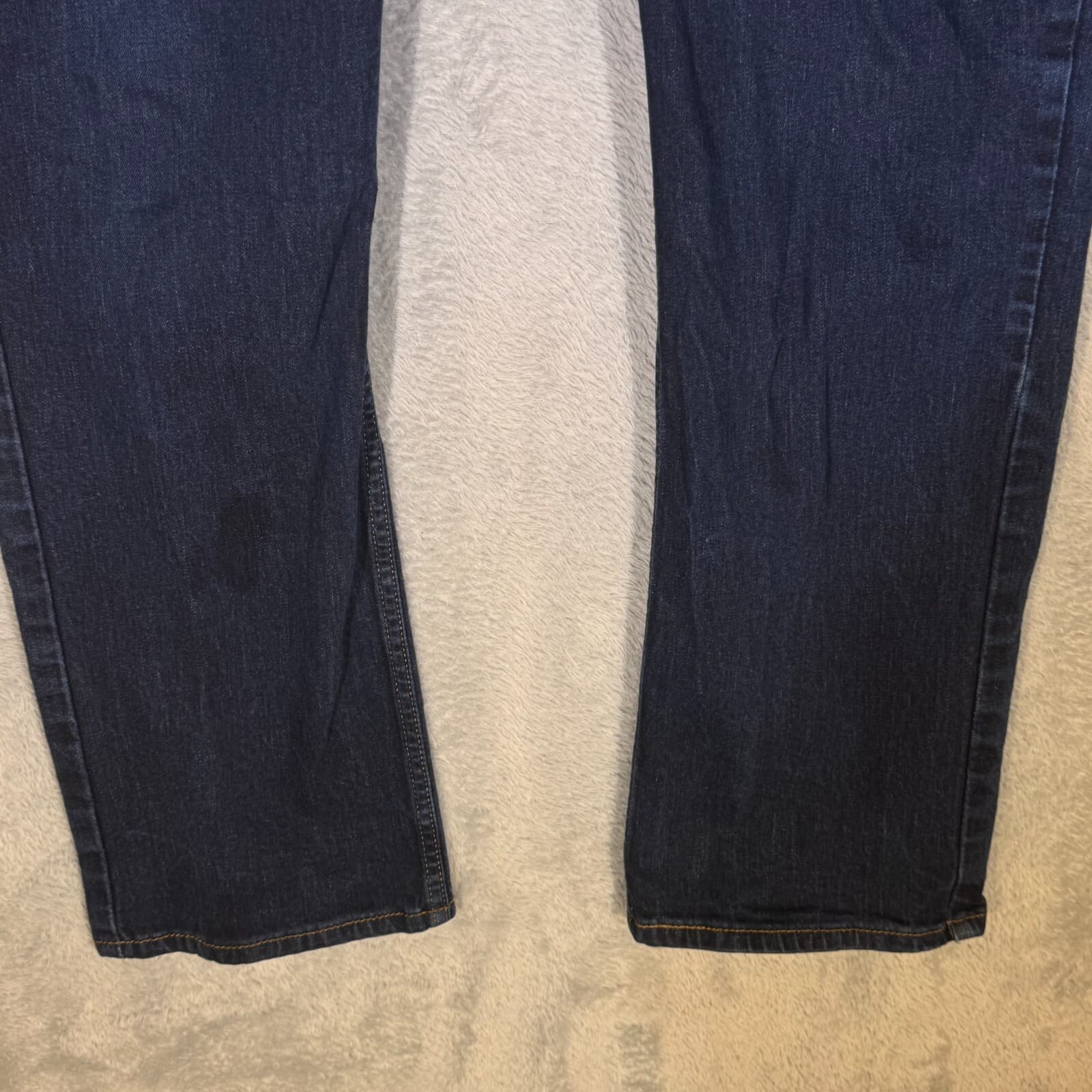 Levi's 514 Men's Jeans 38x32 Blue Denim Straight Fit Mid Rise 100% Cotton - Thumbnail 7