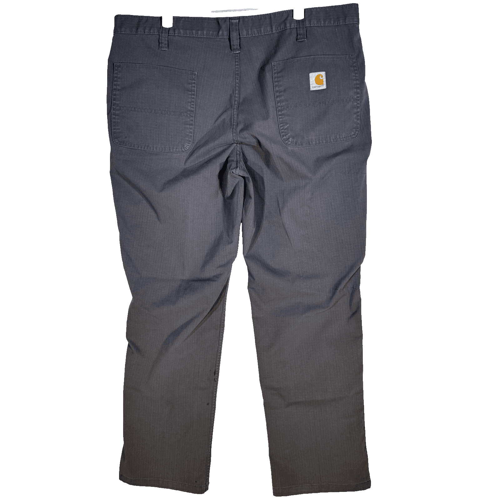 Carhartt Pants Mens 38x30 Gray Relaxed Fit Ripstop Work Utility Zipper Pocket - Thumbnail 2