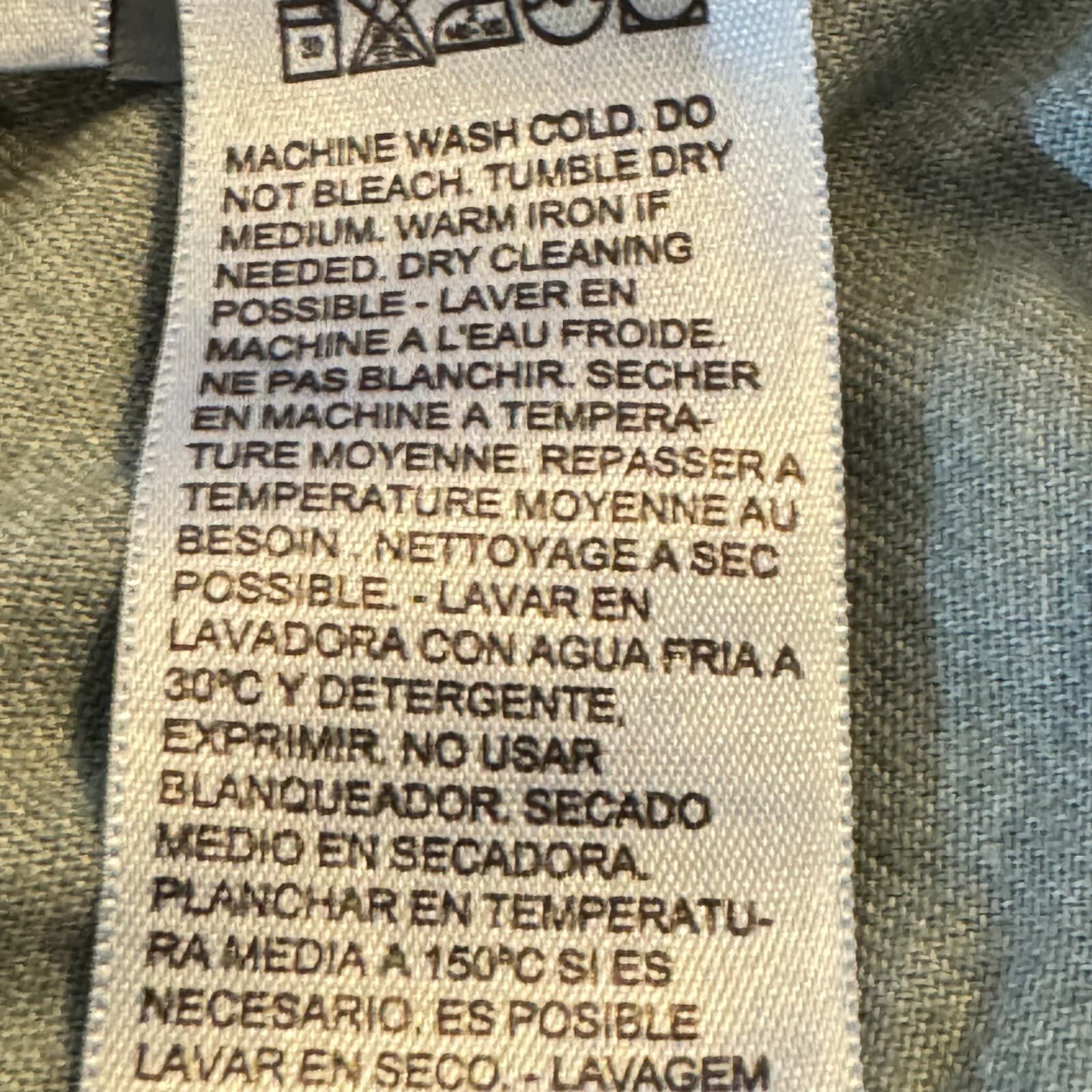 Levi's 559 Men's Jeans 36x34 Blue Denim Relaxed Fit High-Rise Straight Leg - Thumbnail 14