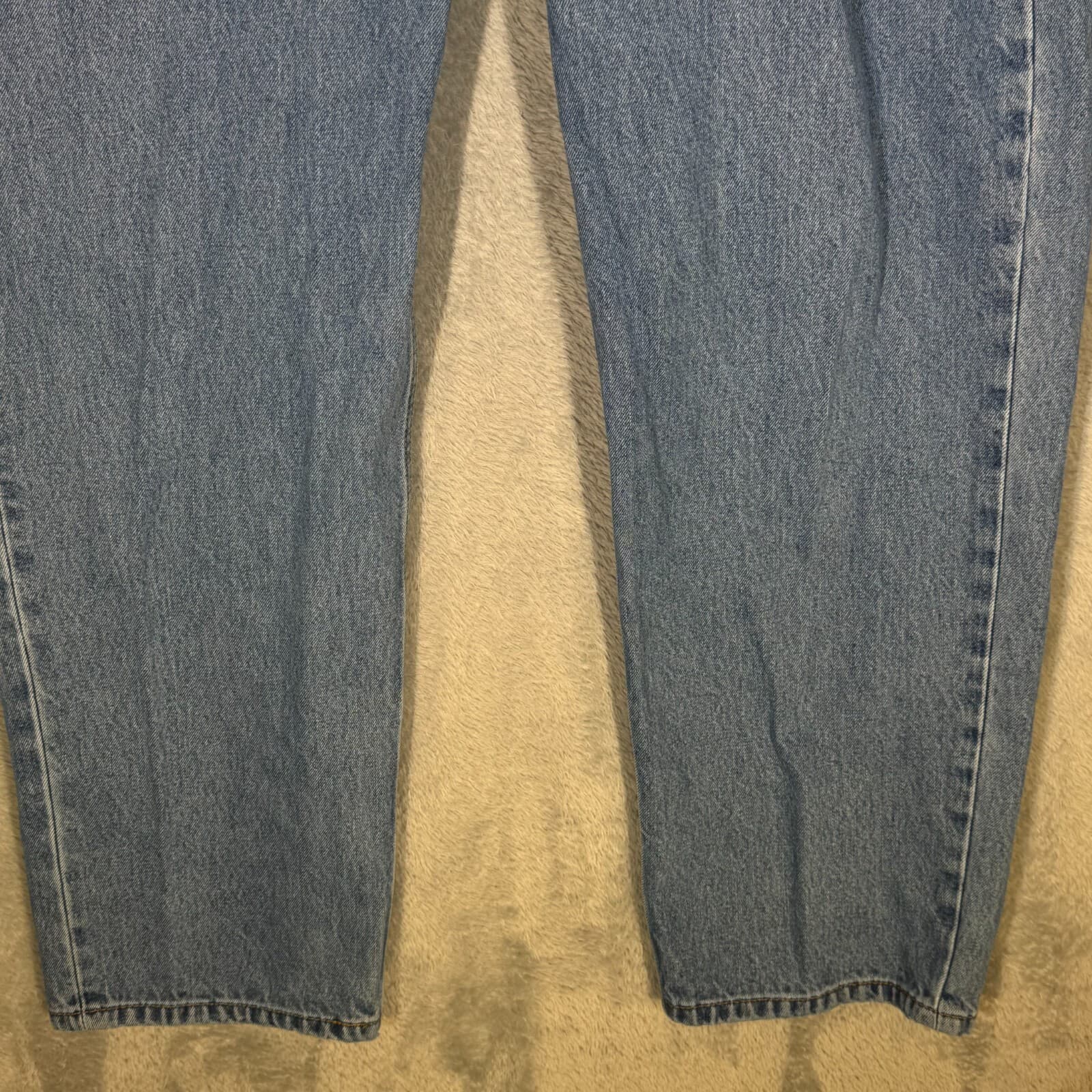 Levi's 550 Men's Jeans 40x32 Blue Denim Relaxed Fit Mid-Rise Straight Leg - Thumbnail 5