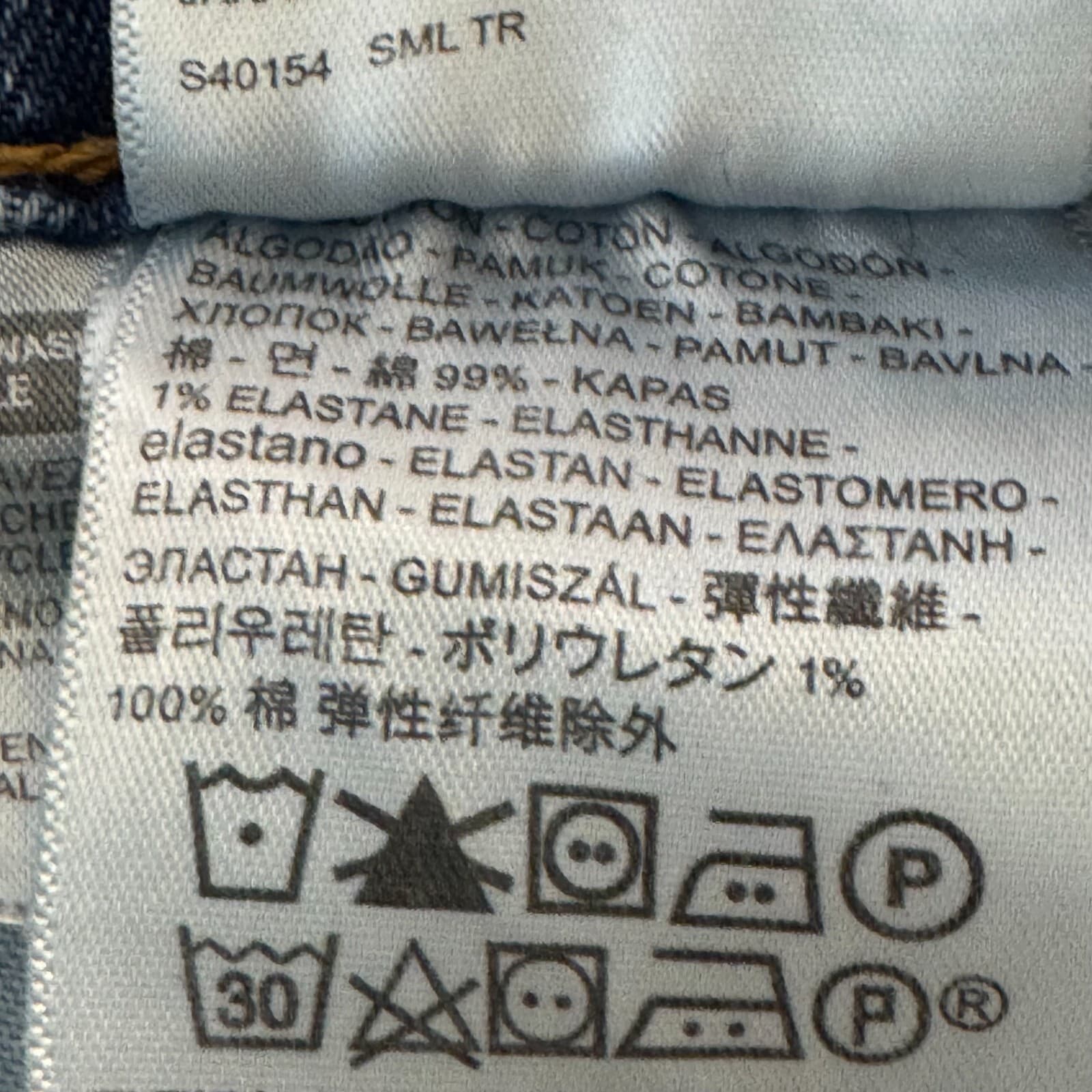 Levi's 514 Men's Jeans 42x32 Blue Denim Straight Fit Mid Rise - Thumbnail 14