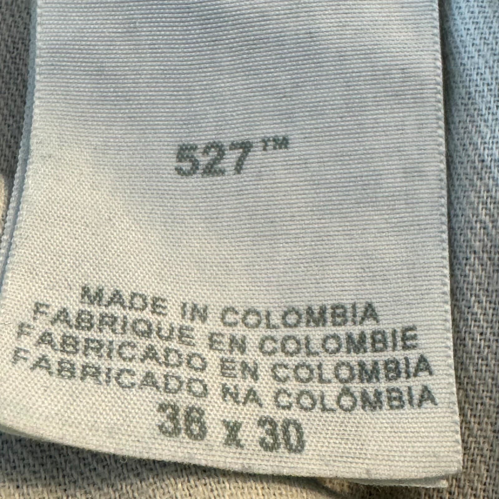 Levi's 527 Men's Jeans 36x30 Blue Denim Bootcut Mid Rise 100% Cotton - Thumbnail 11