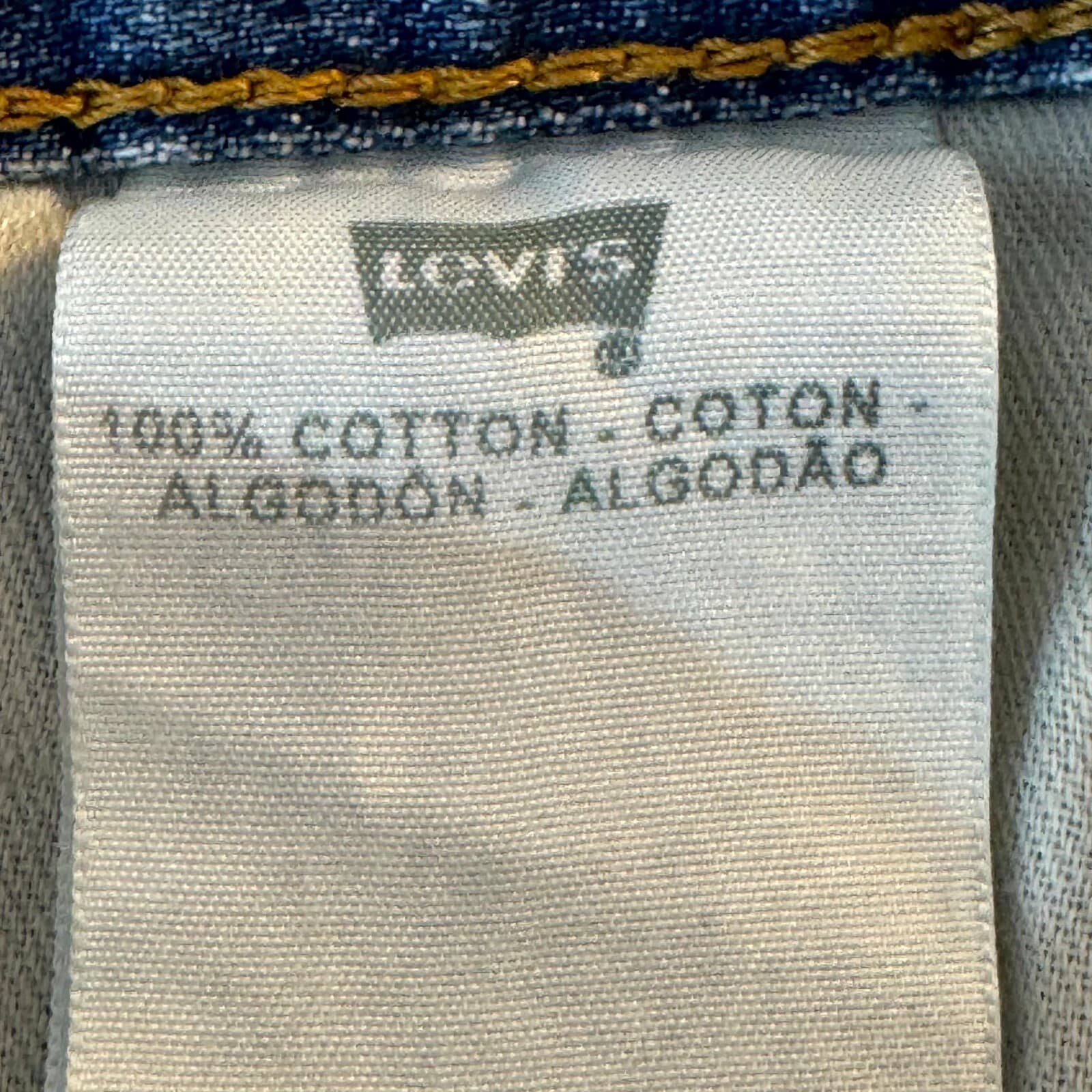 Levi's 527 Men's Jeans 36x30 Blue Denim Bootcut Mid Rise 100% Cotton - Thumbnail 10