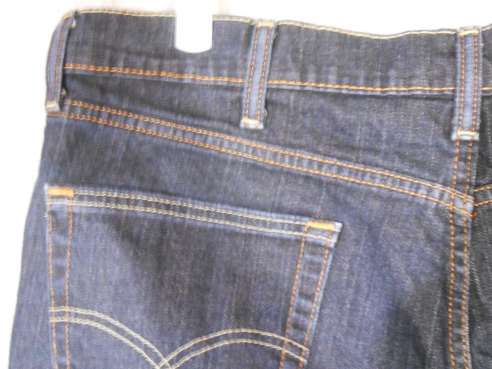 Levi's 541 Men's Jeans 38x30 Dark Wash Blue Denim Athletic Fit Stretch - Thumbnail 6