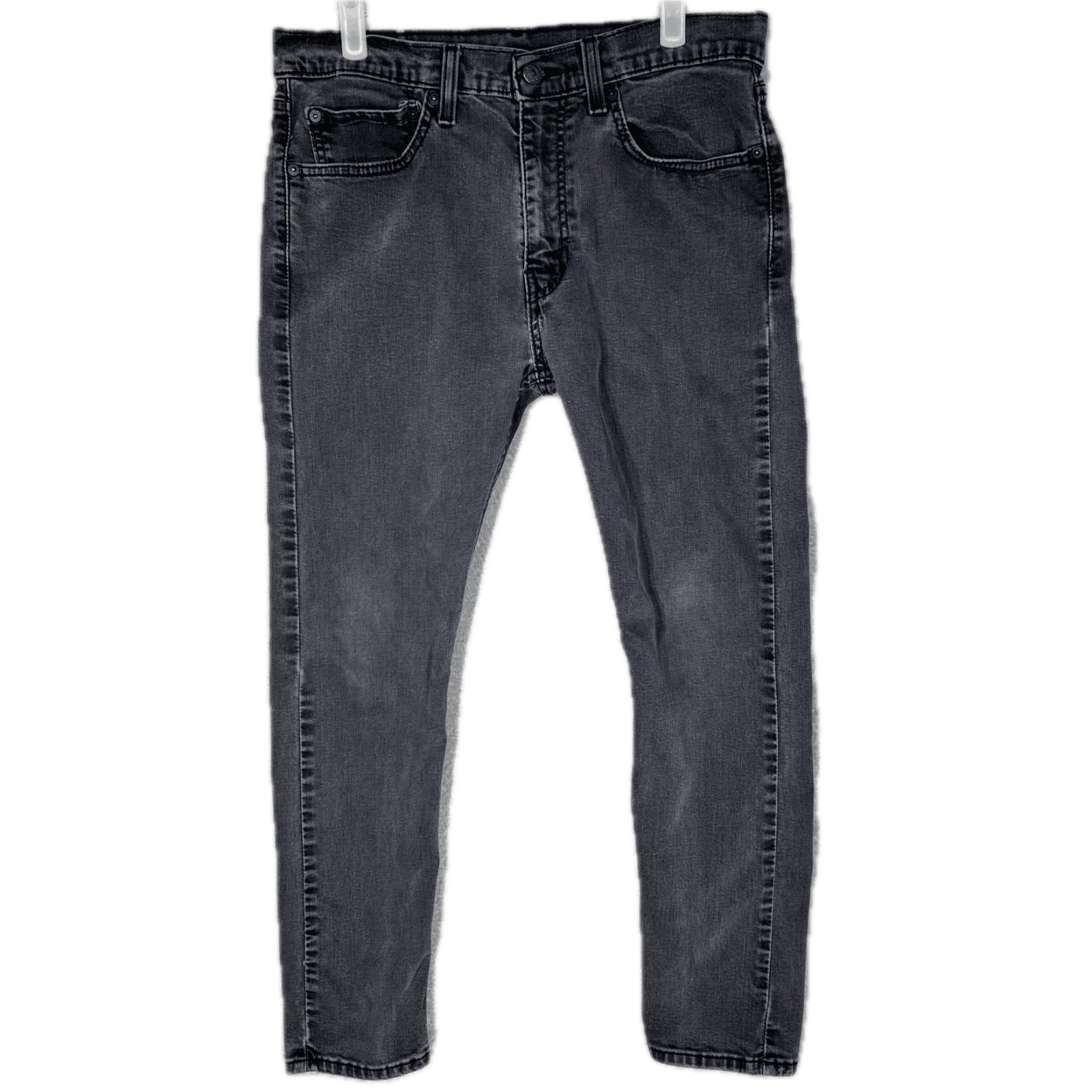 Levi's 512 Men's Jeans 34x30 Black Denim Stretch Slim Tapered Fit - Image 1