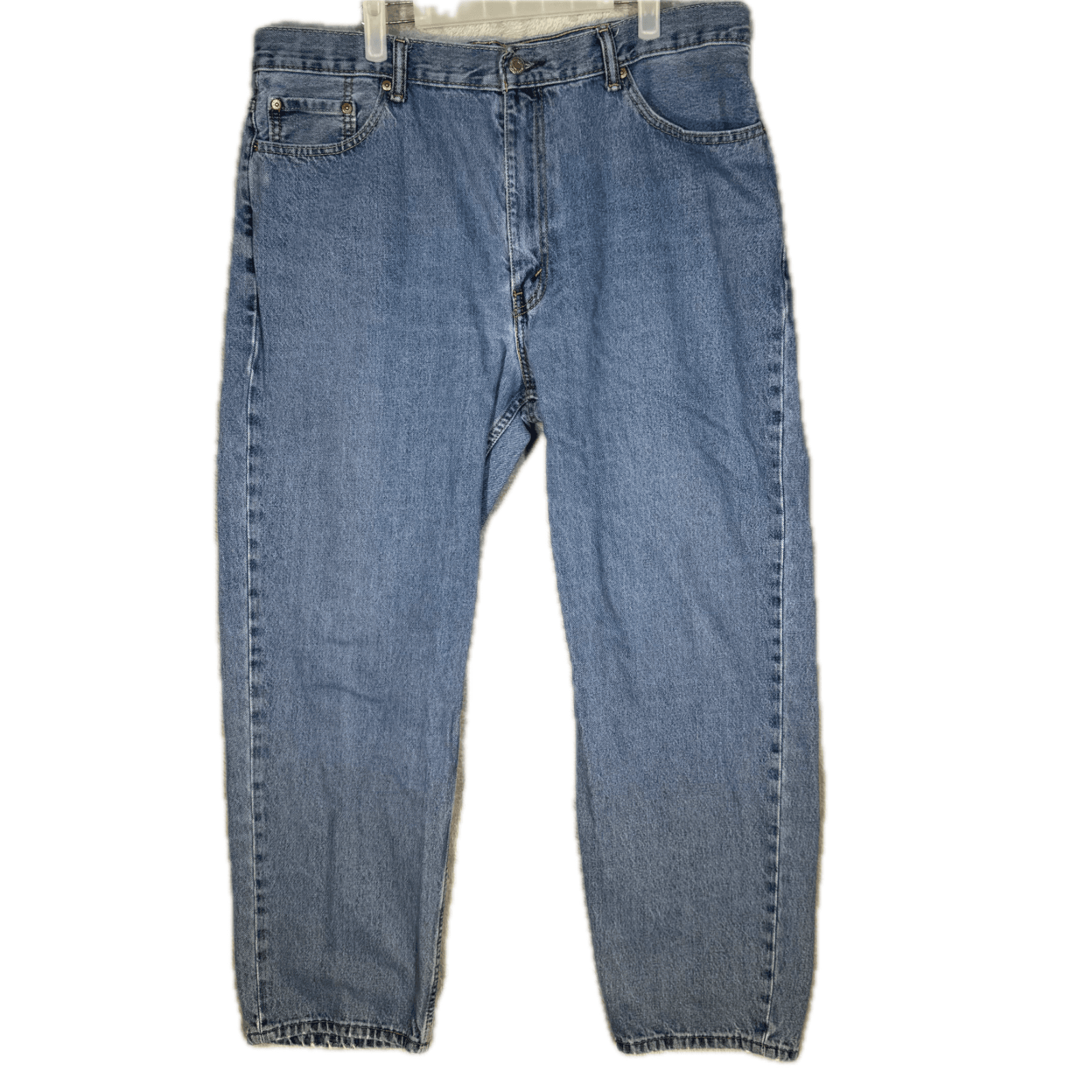 Levi's 550 Men's Jeans 40x32 Blue Denim Relaxed Fit Mid-Rise Straight Leg - Image 1