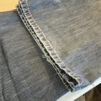 Levis 527 Jeans Mens 38x30 Blue Straight Leg Bootcut Denim Classic 100% Cotton - Thumbnail 8