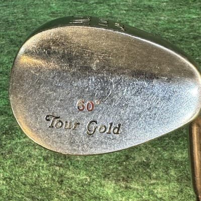 Cougar Tour Gold 60° Lob Wedge Mens RH TT Lite Steel Shaft Silver Golf Club - Image 1