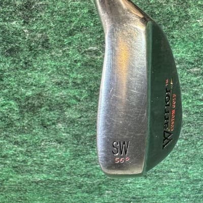 Warrior MS 56° Sand Wedge Mens RH Steel Shaft Stainless Silver Golf Club - Thumbnail 3