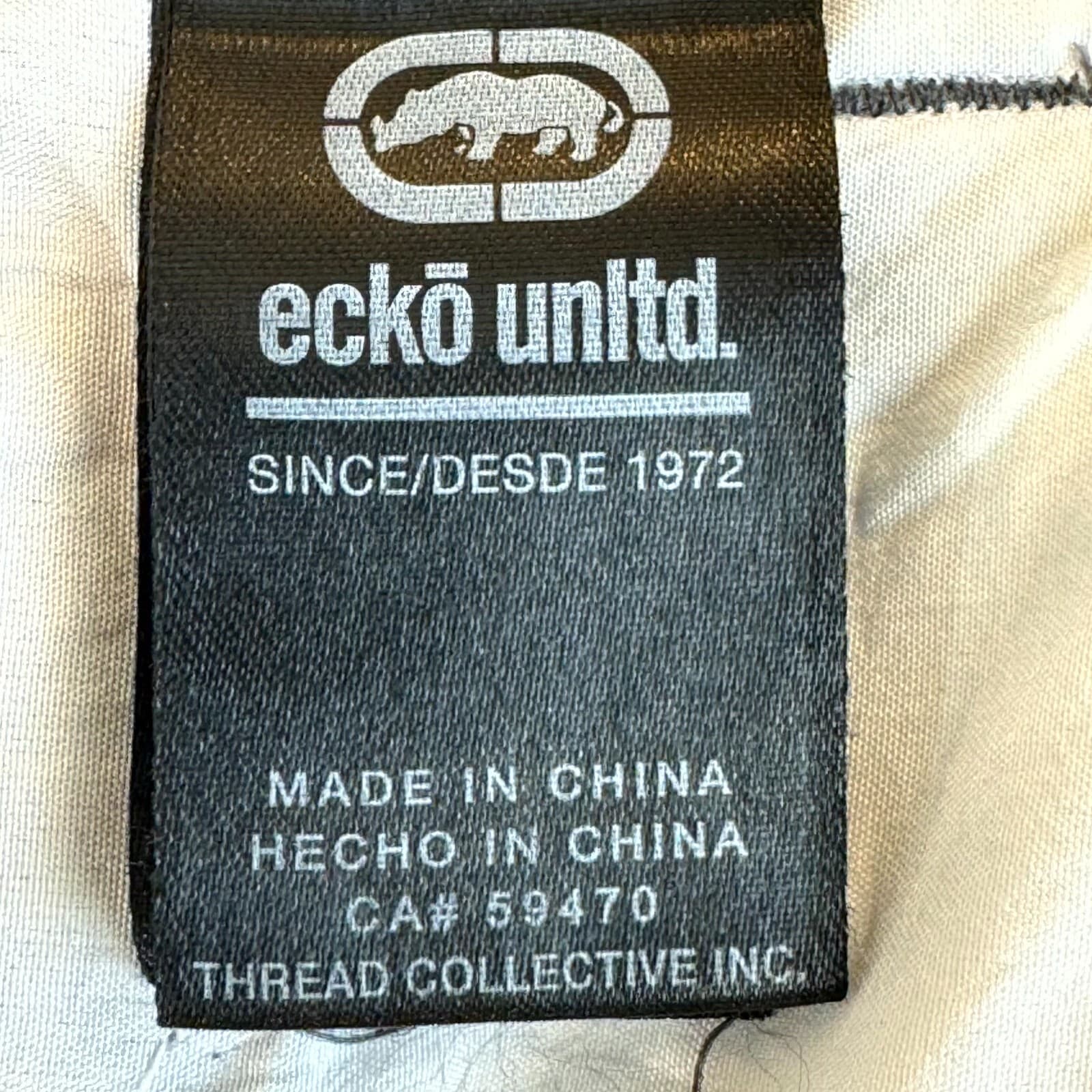 Ecko Unltd Cargo Shorts Men 42 Gray Cotton Utility Outdoor Workwear Classic - Thumbnail 7