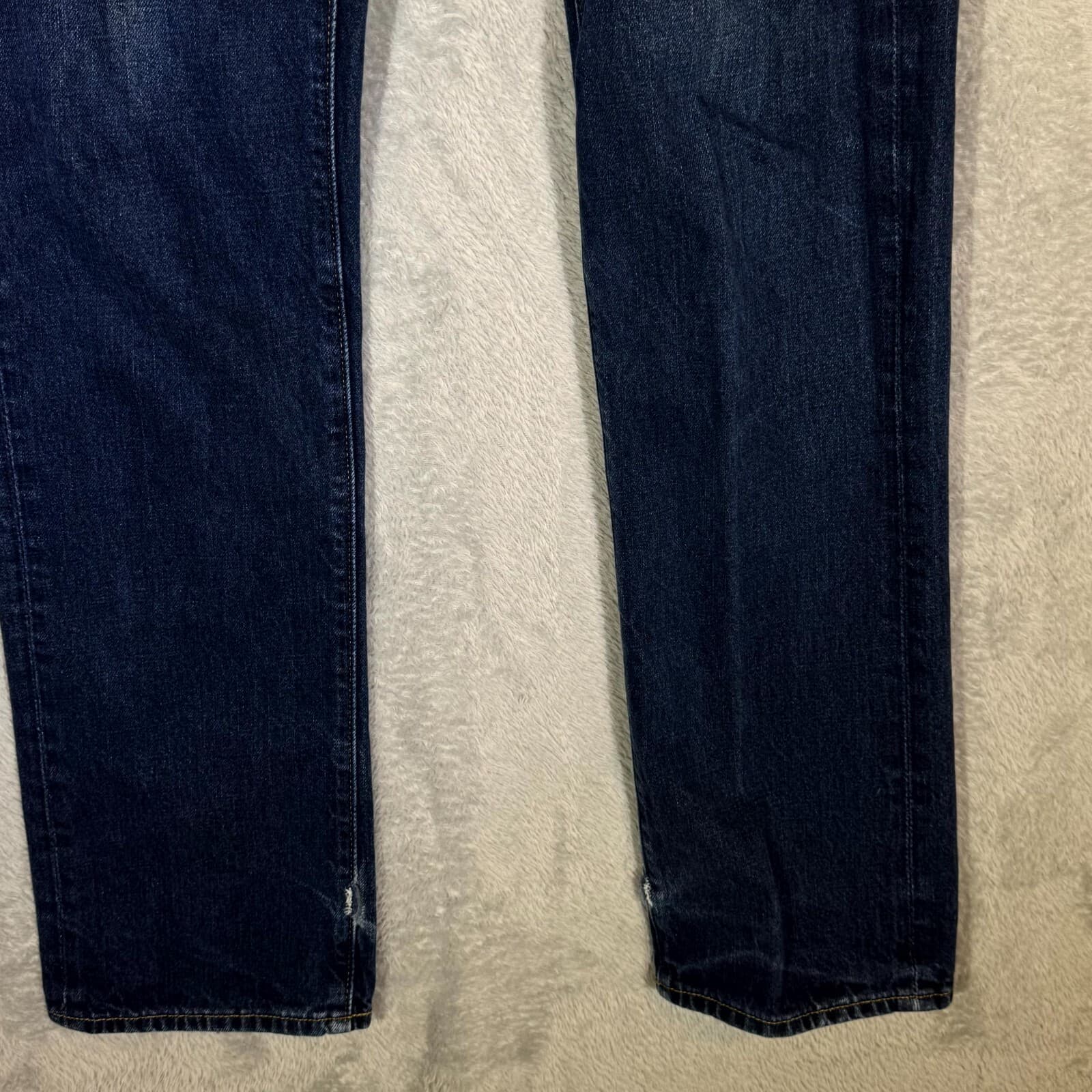 Abercrombie & Fitch Men’s Jeans 33x32 Blue Denim Mid-Rise Straight Leg - Thumbnail 5