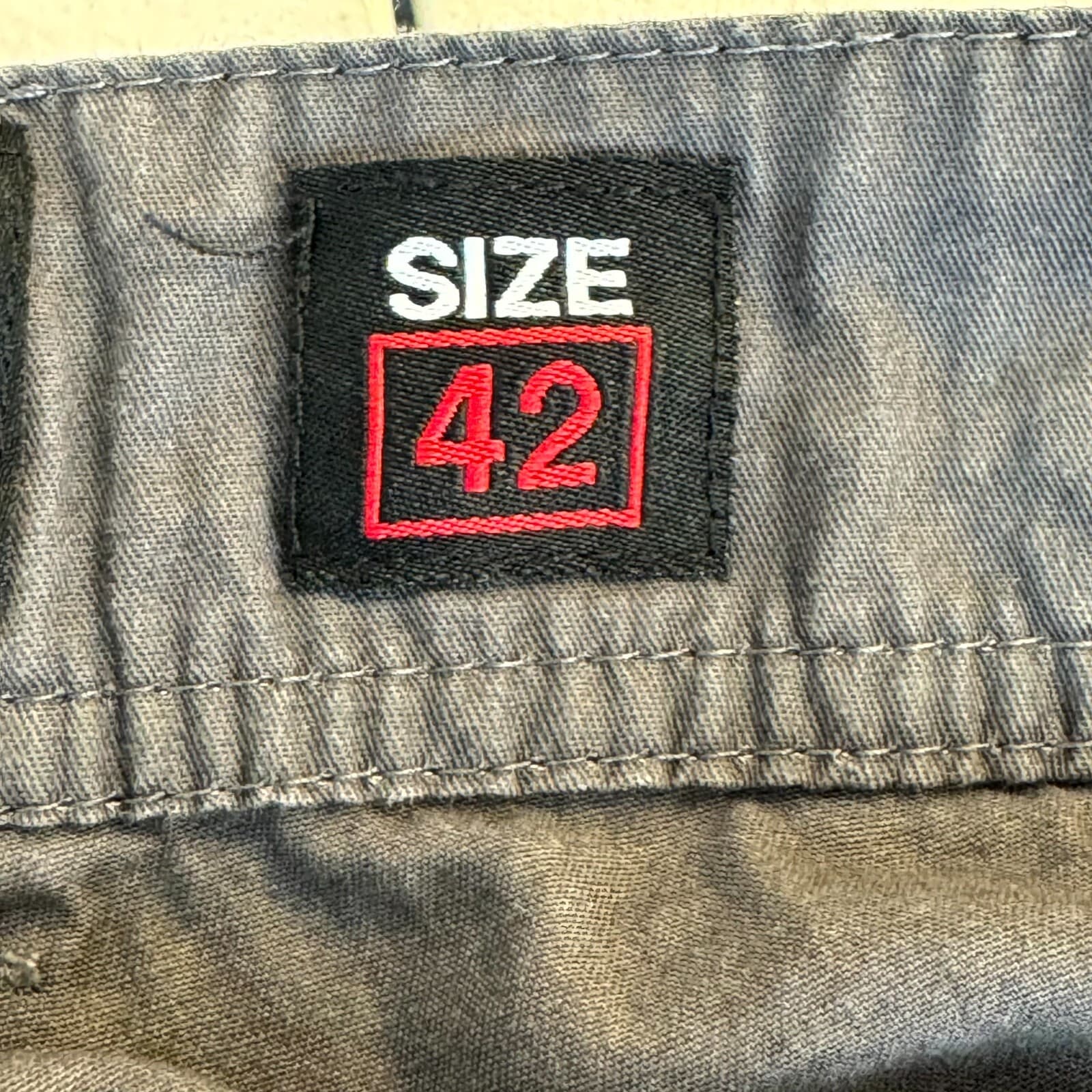 Ecko Unltd Cargo Shorts Men 42 Gray Cotton Utility Outdoor Workwear Classic - Thumbnail 6