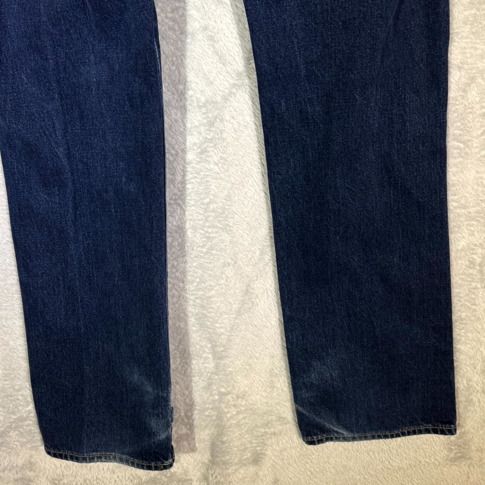 Abercrombie & Fitch Men’s Jeans 33x32 Blue Denim Mid-Rise Straight Leg - Thumbnail 8