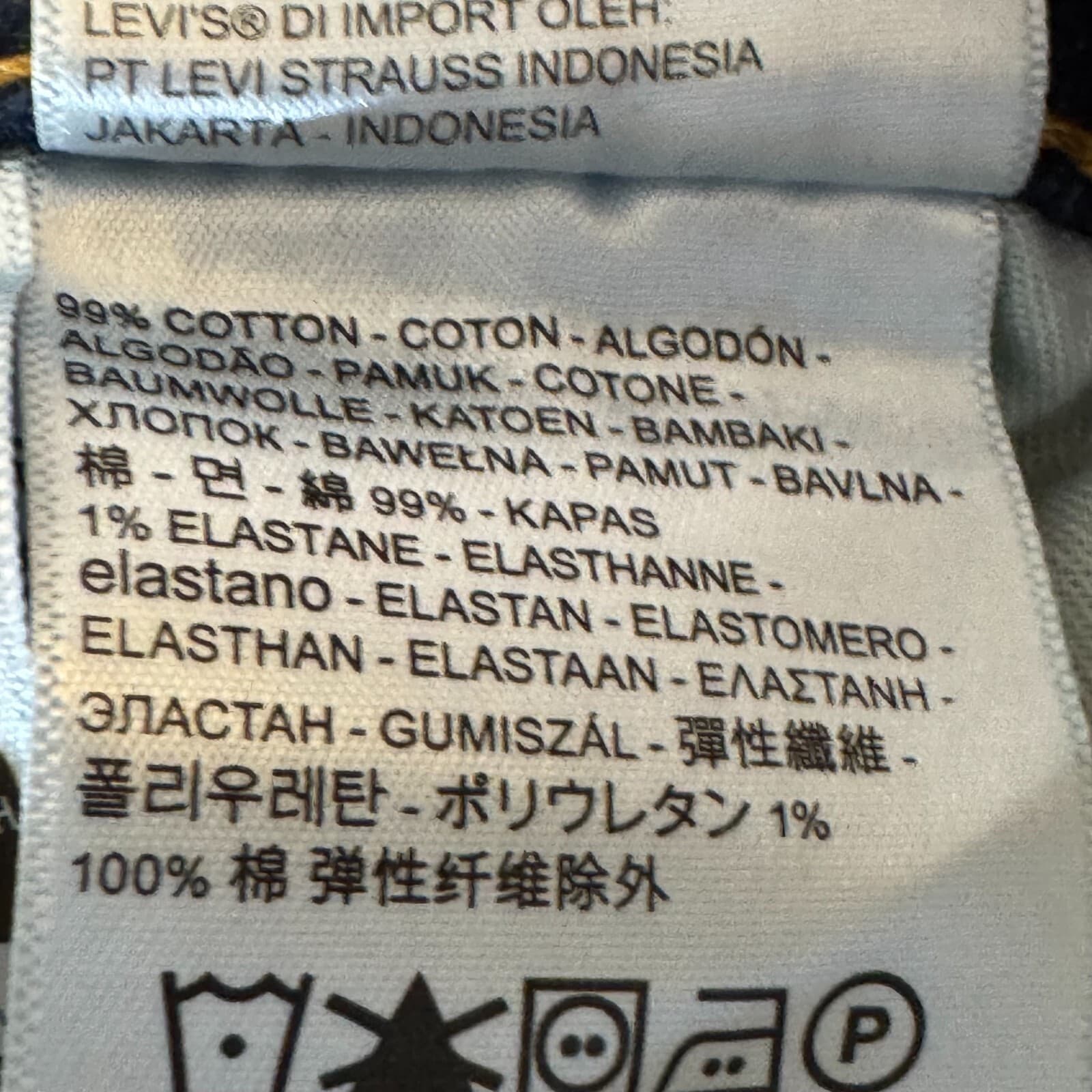 Levi's 569 Men's Jeans 42x30 Blue Denim Loose Fit Mid-Rise Straight Leg - Thumbnail 13