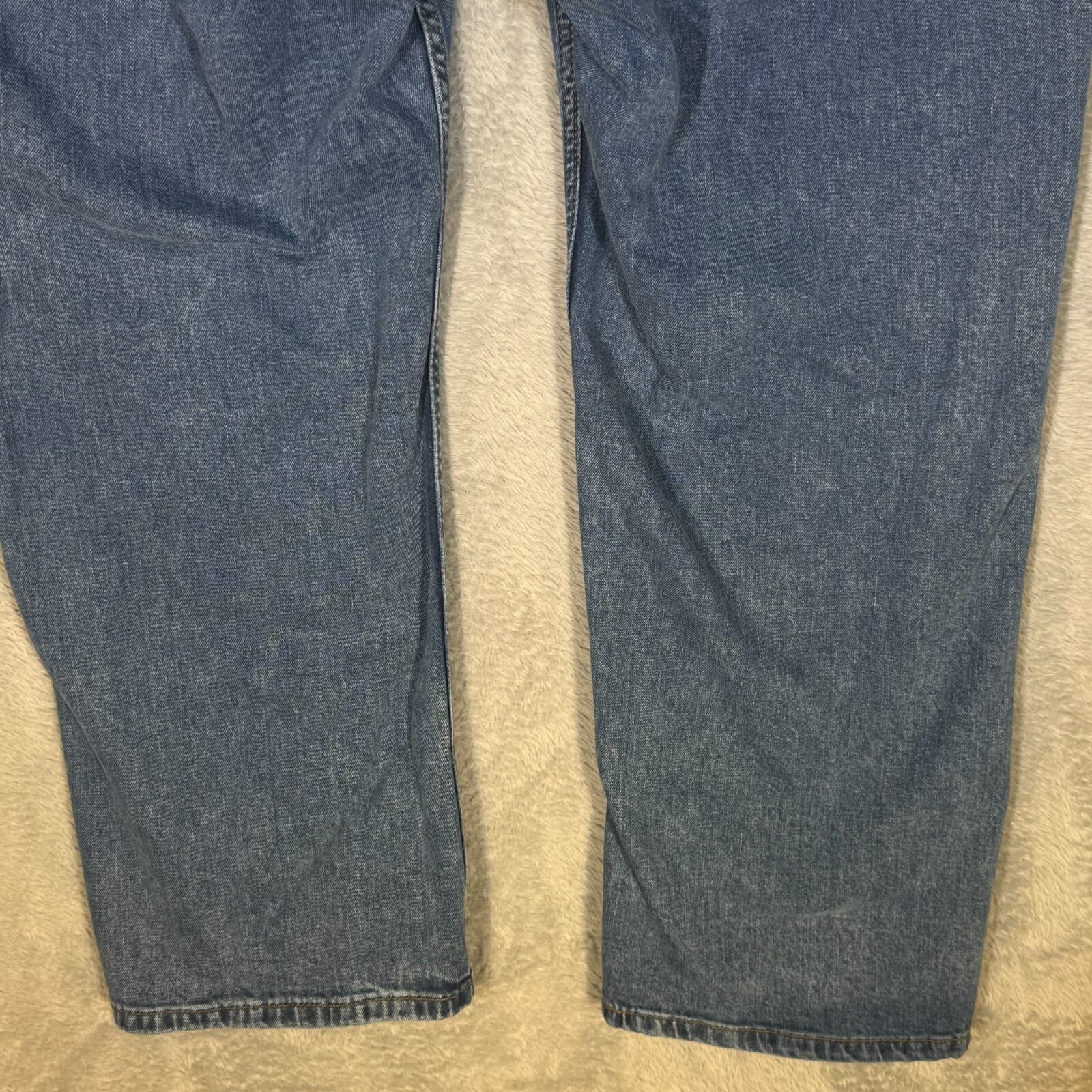 Levi's 559 Men's Jeans 42x29 Blue Denim Relaxed Fit High-Rise Straight Leg - Thumbnail 9