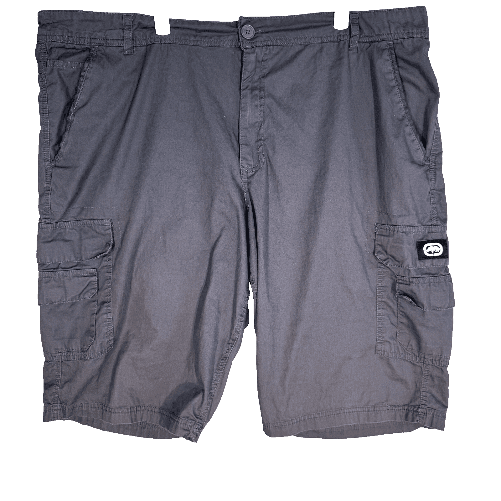 Ecko Unltd Cargo Shorts Men 42 Gray Cotton Utility Outdoor Workwear Classic - Image 1