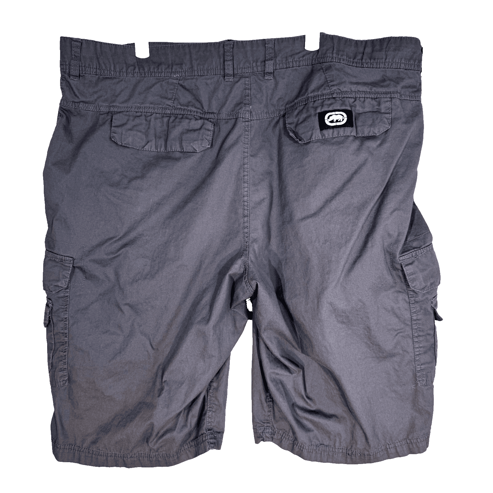 Ecko Unltd Cargo Shorts Men 42 Gray Cotton Utility Outdoor Workwear Classic - Thumbnail 2