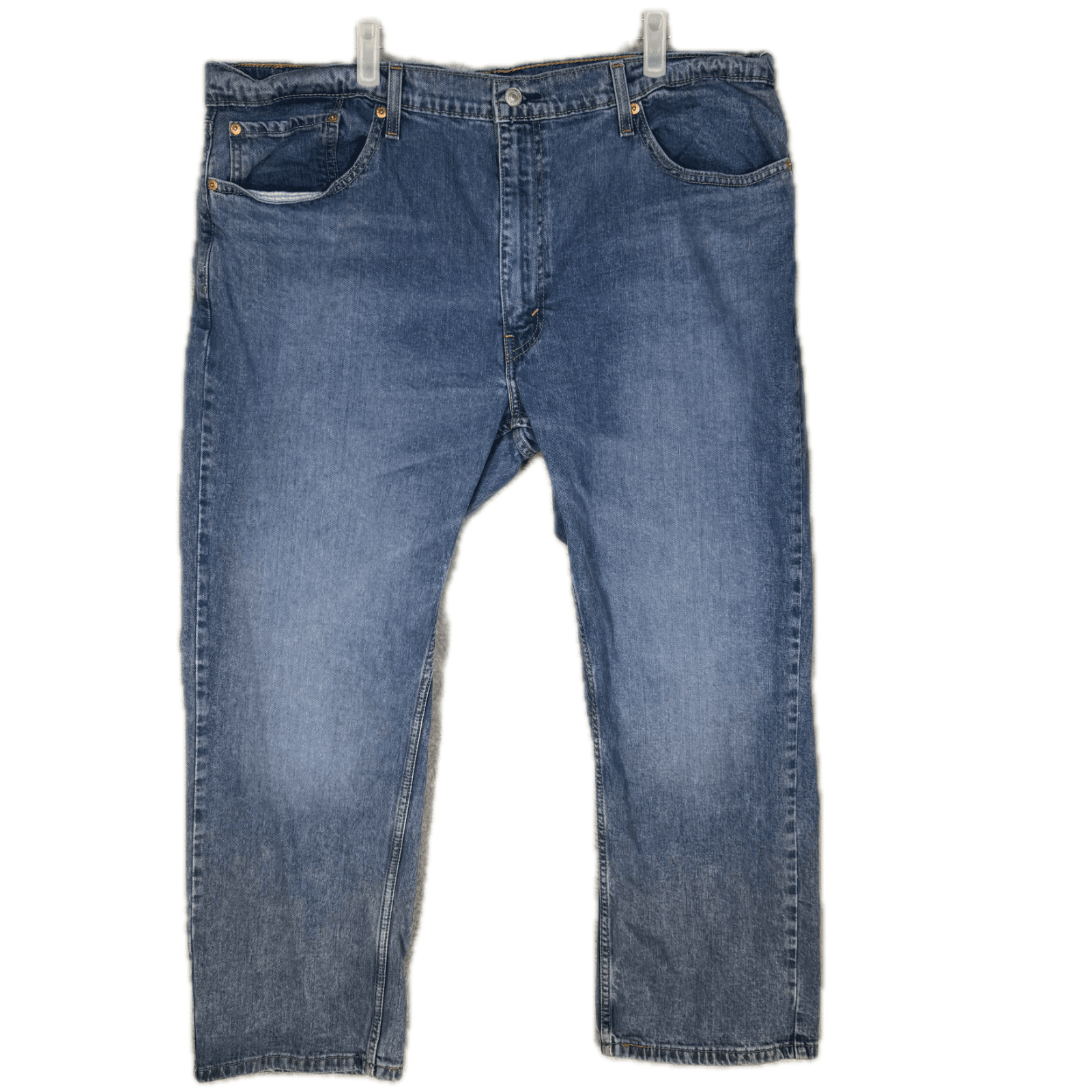 Levi's 559 Men's Jeans 42x29 Blue Denim Relaxed Fit High-Rise Straight Leg - Image 1