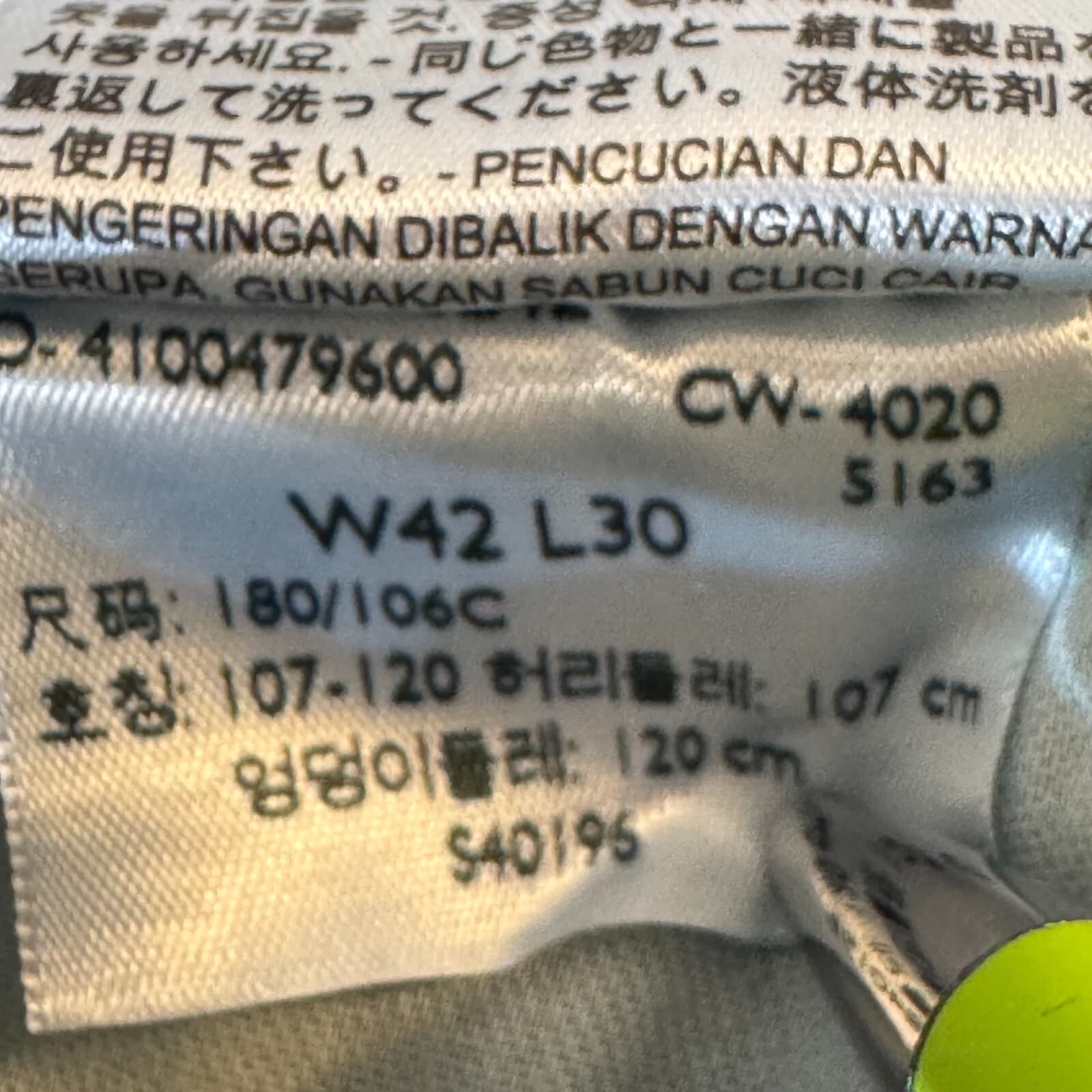 Levi's 569 Men's Jeans 42x30 Blue Denim Loose Fit Mid-Rise Straight Leg - Thumbnail 15