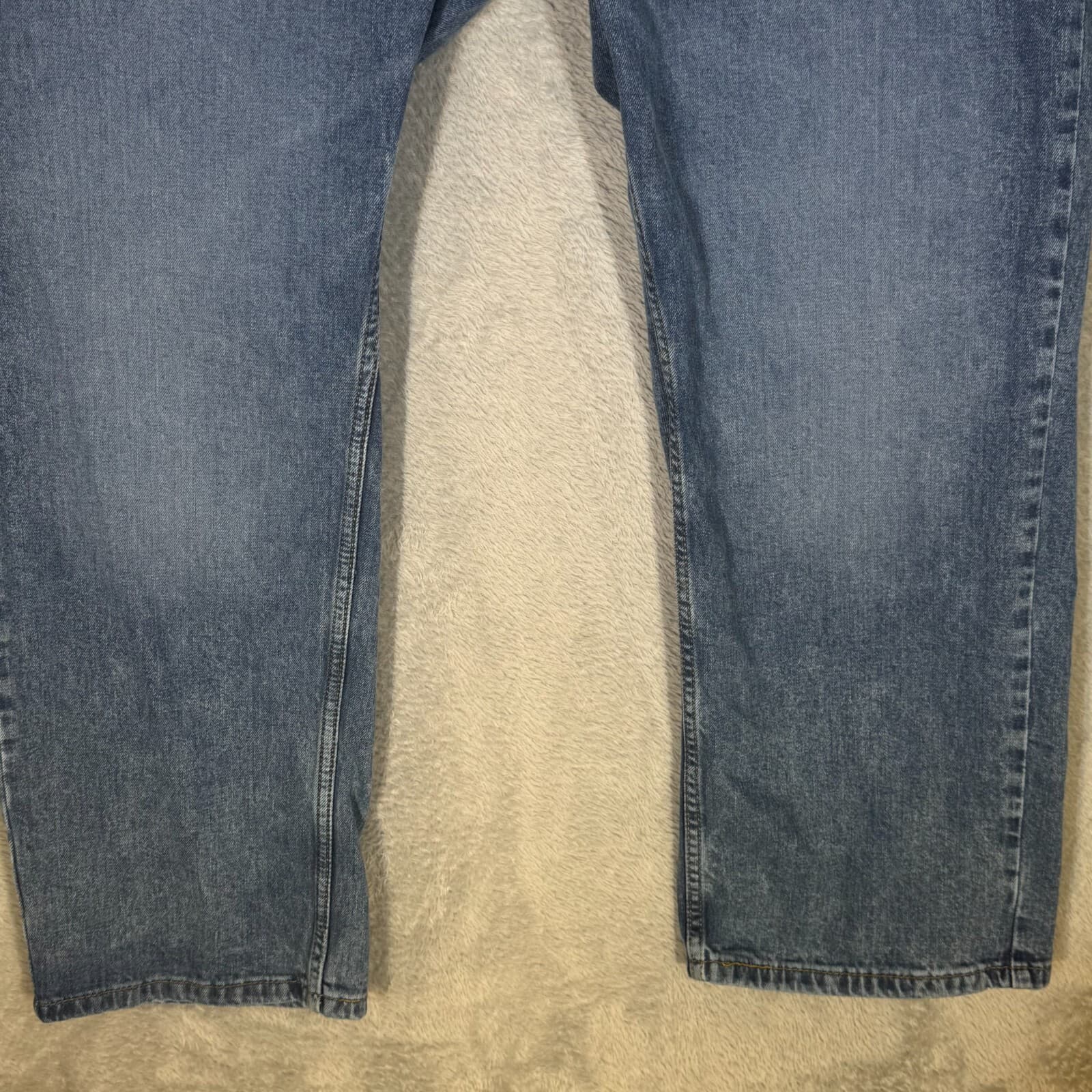 Levi's 559 Men's Jeans 42x29 Blue Denim Relaxed Fit High-Rise Straight Leg - Thumbnail 5