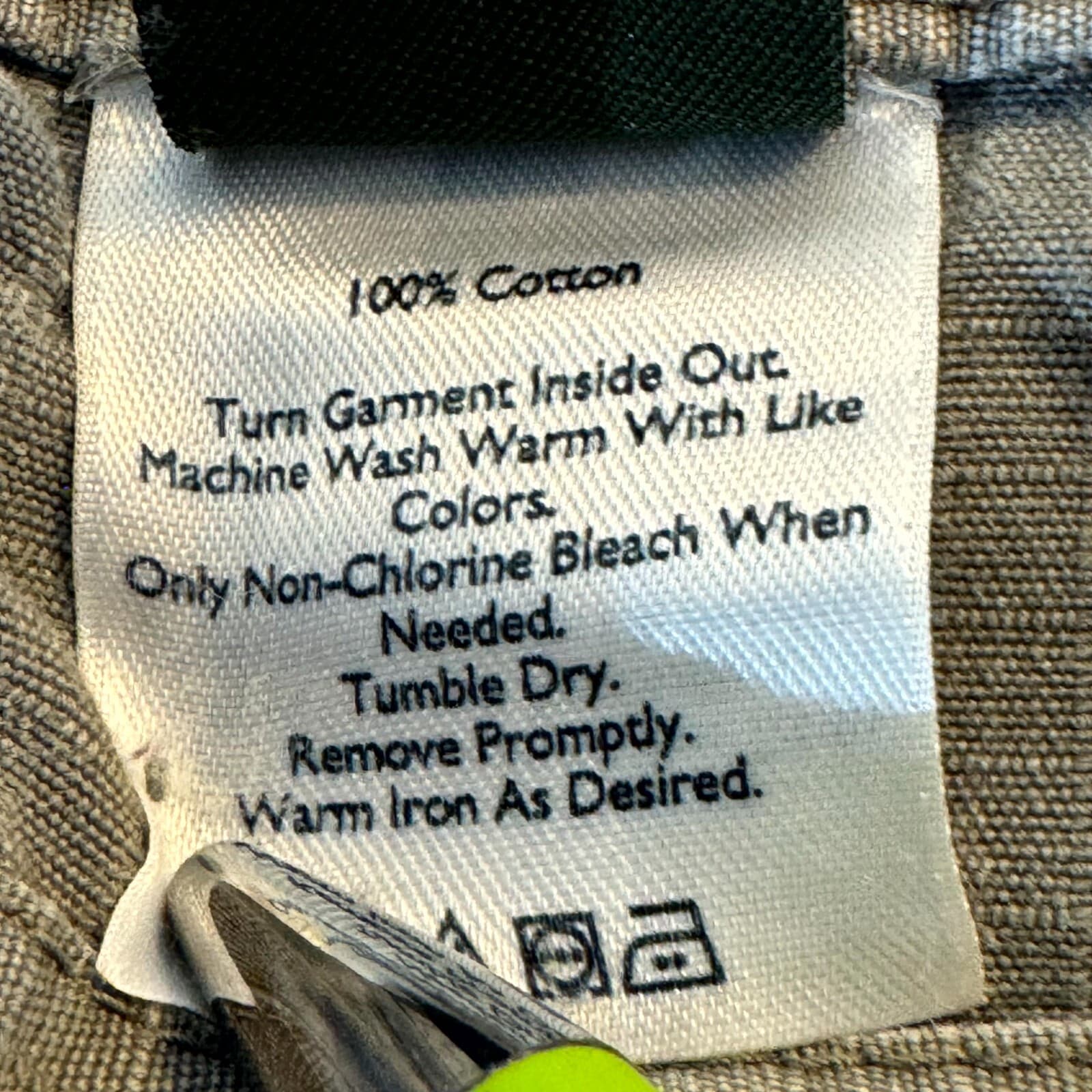 Eddie Bauer Men’s Cargo Shorts 40 Gray Cotton Utility Outdoor Rip Stop Fabric - Thumbnail 6