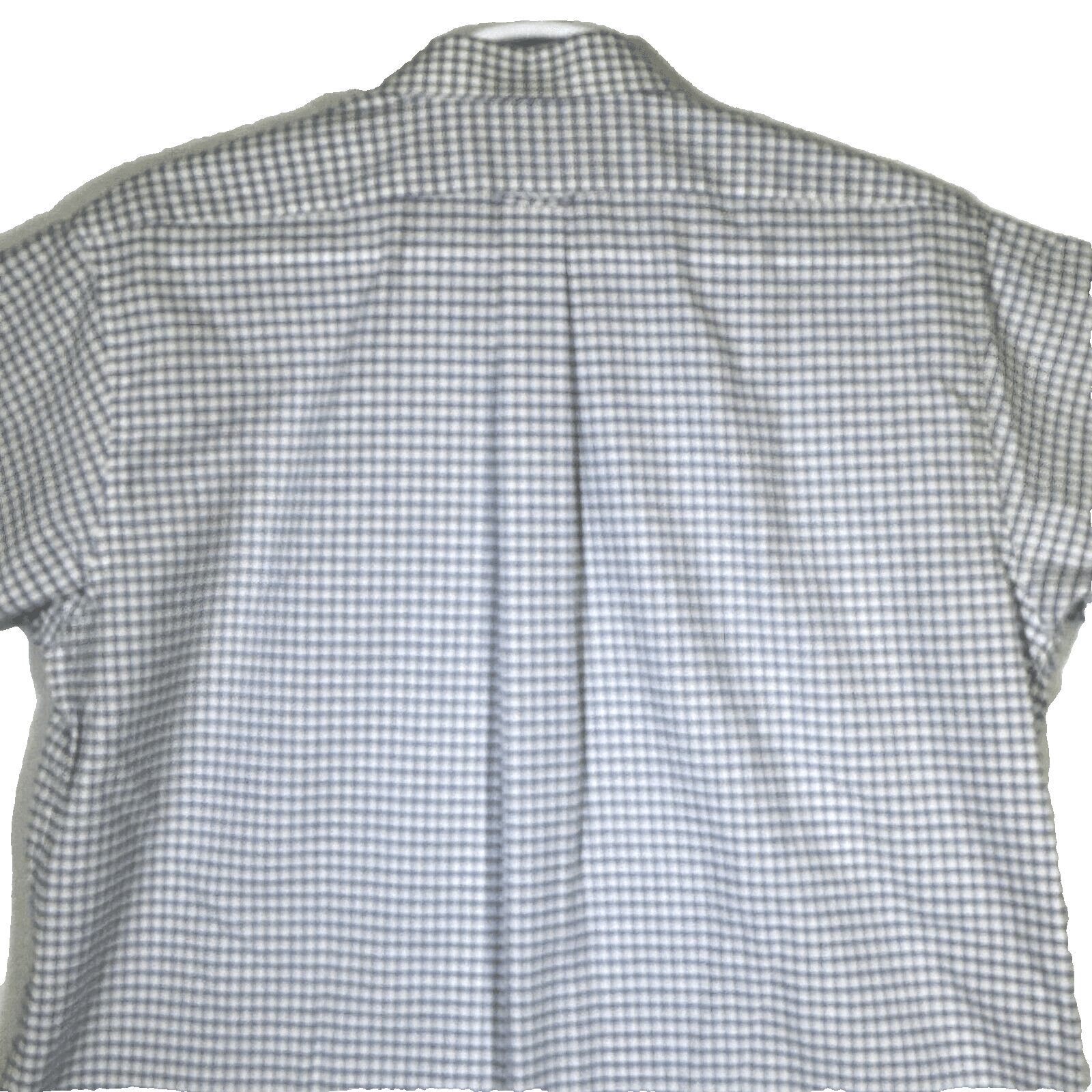 59th Street Brownstone Men's Shirt 18 Blue Check Short Sleeve Button-Down M856 - Thumbnail 11
