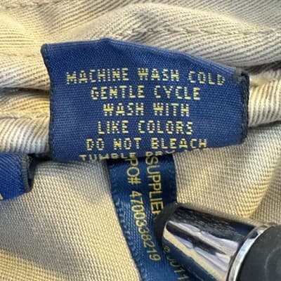 Polo Ralph Lauren Shorts Mens 40 Tan Relaxed Fit Chino Classic Polo Embroidered - Thumbnail 4