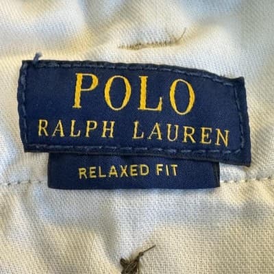 Polo Ralph Lauren Shorts Mens 40 Tan Relaxed Fit Chino Classic Polo Embroidered - Thumbnail 7