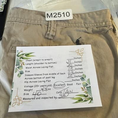 Polo Ralph Lauren Shorts Mens 40 Tan Relaxed Fit Chino Classic Polo Embroidered - Thumbnail 8