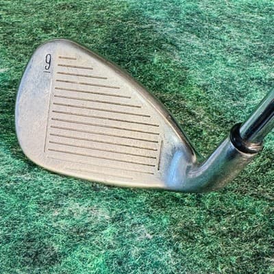 Vintage Callaway Big Bertha 9 Iron Mens RH Steel Shaft Stainless Silver Club - Thumbnail 2