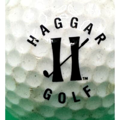 Haggar Golf Logo Golf Ball Used - Thumbnail 2