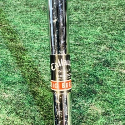 Vintage Callaway Big Bertha 9 Iron Mens RH Steel Shaft Stainless Silver Club - Thumbnail 6