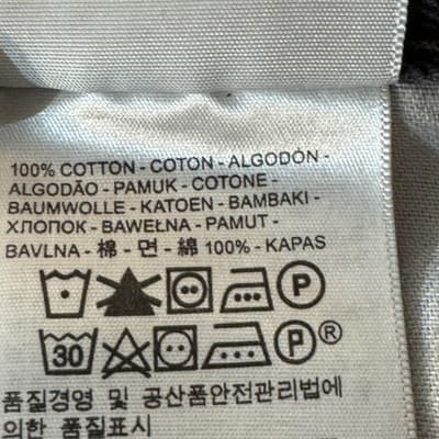 Levis 550 Jeans Mens 42x30 Black Relaxed Fit Tapered Leg Denim Pants Y2K 00s - Thumbnail 5