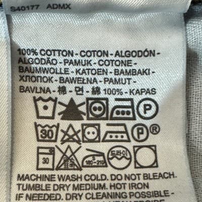 Levis 550 Jeans Mens 50x29 Blue Relaxed Fit Tapered Leg Denim Made Nicaragua - Thumbnail 5